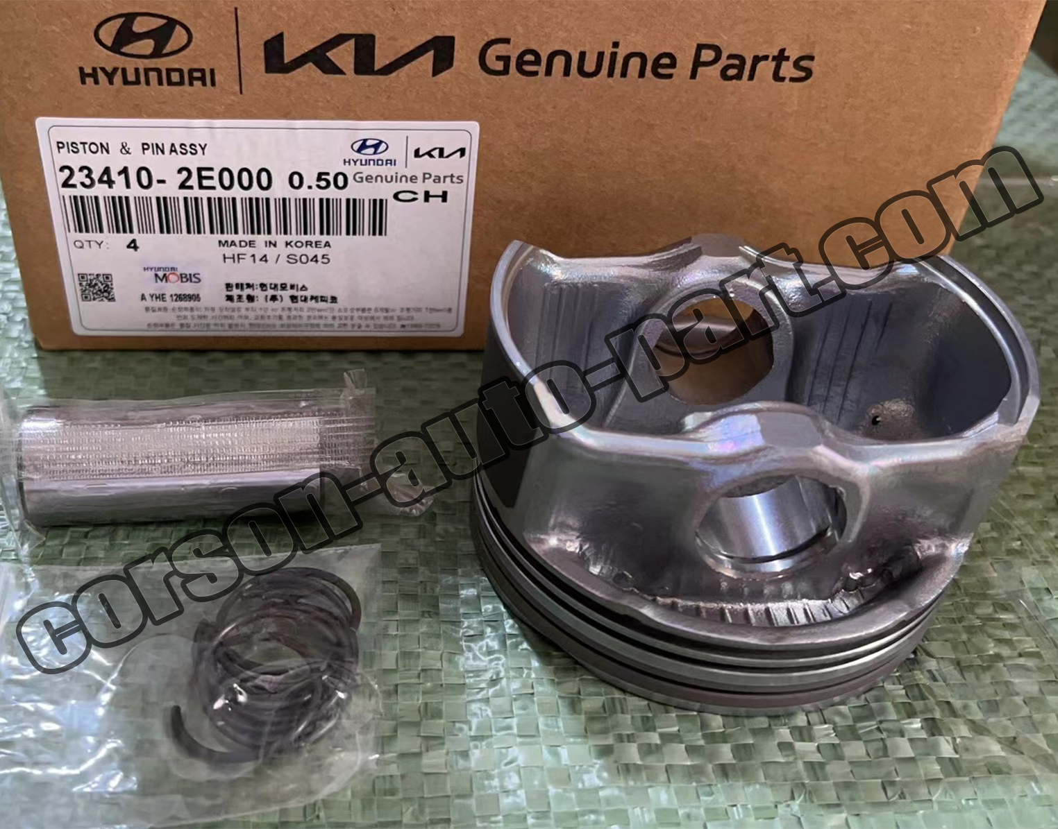 Hyundai 23410-2E000 Piston & Pin & Snap Ring Assembly