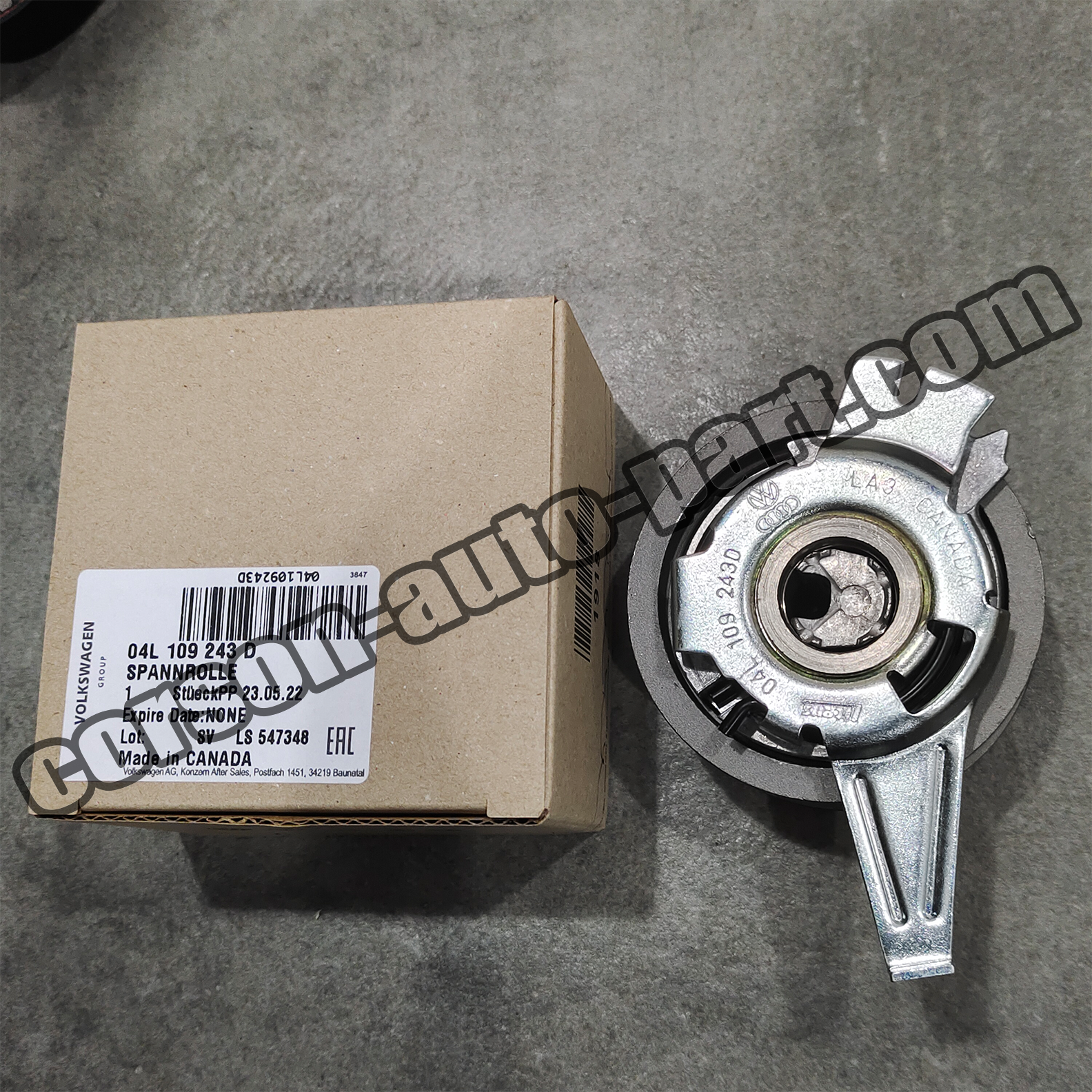 AUDI VOLKSWAGEN 04L198119A Timing belt set, water pump & timing belt set, deflection/guide pulley