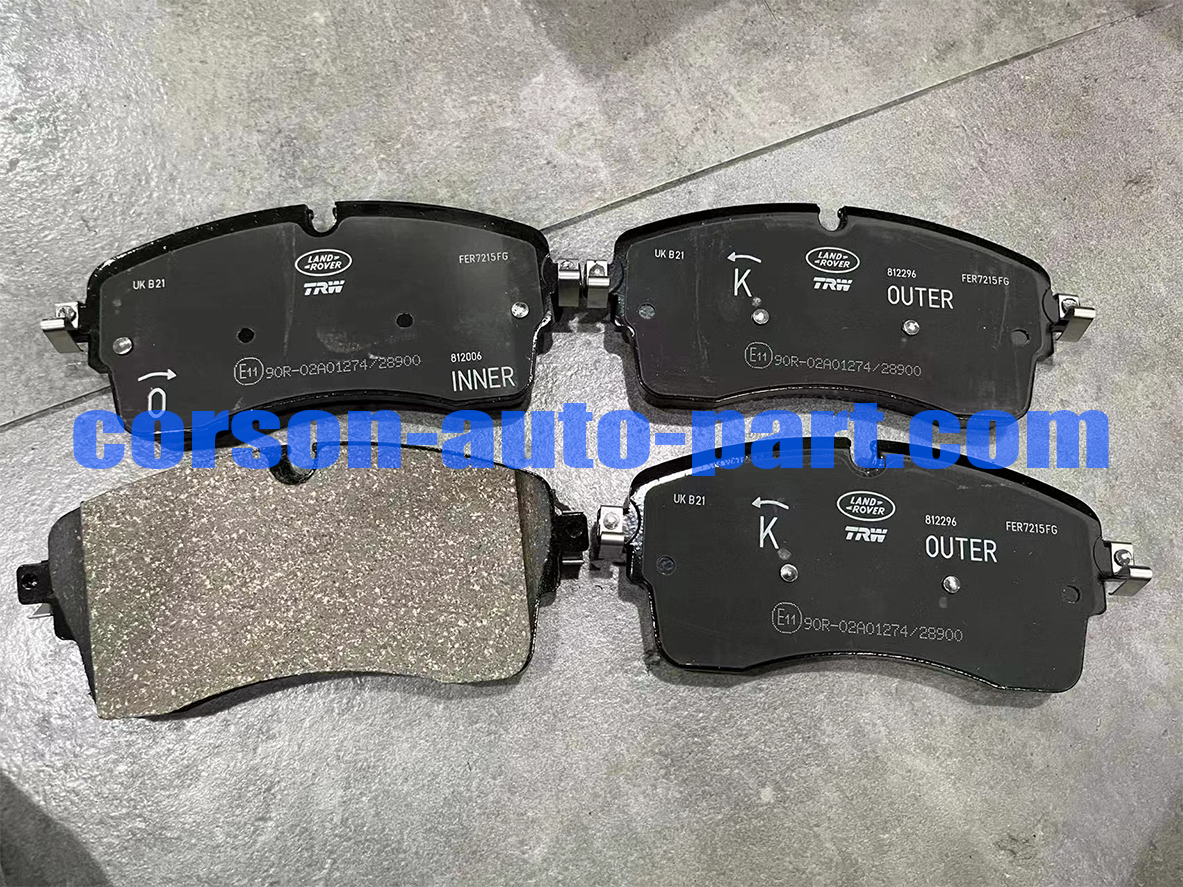 Brake Pad Set Front - LR110409 - Genuine  LR-091308  LR-134644