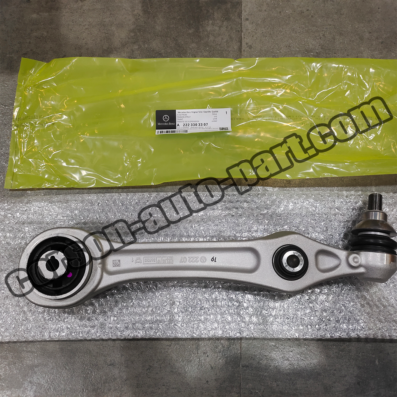 Mercedes-Benz A2223303307 Front Lower Rearward Suspension Control Arm