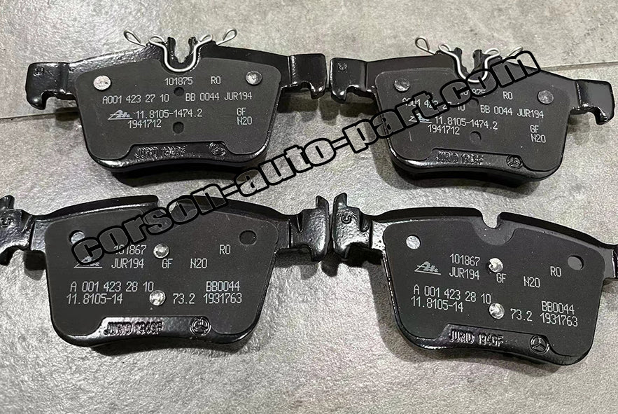 Original Mercedes-Benz brake pads rear axle A0004203602 NEW