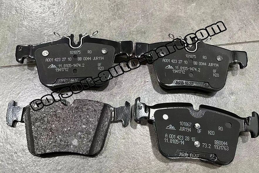 Original Mercedes-Benz brake pads rear axle A0004203602 NEW