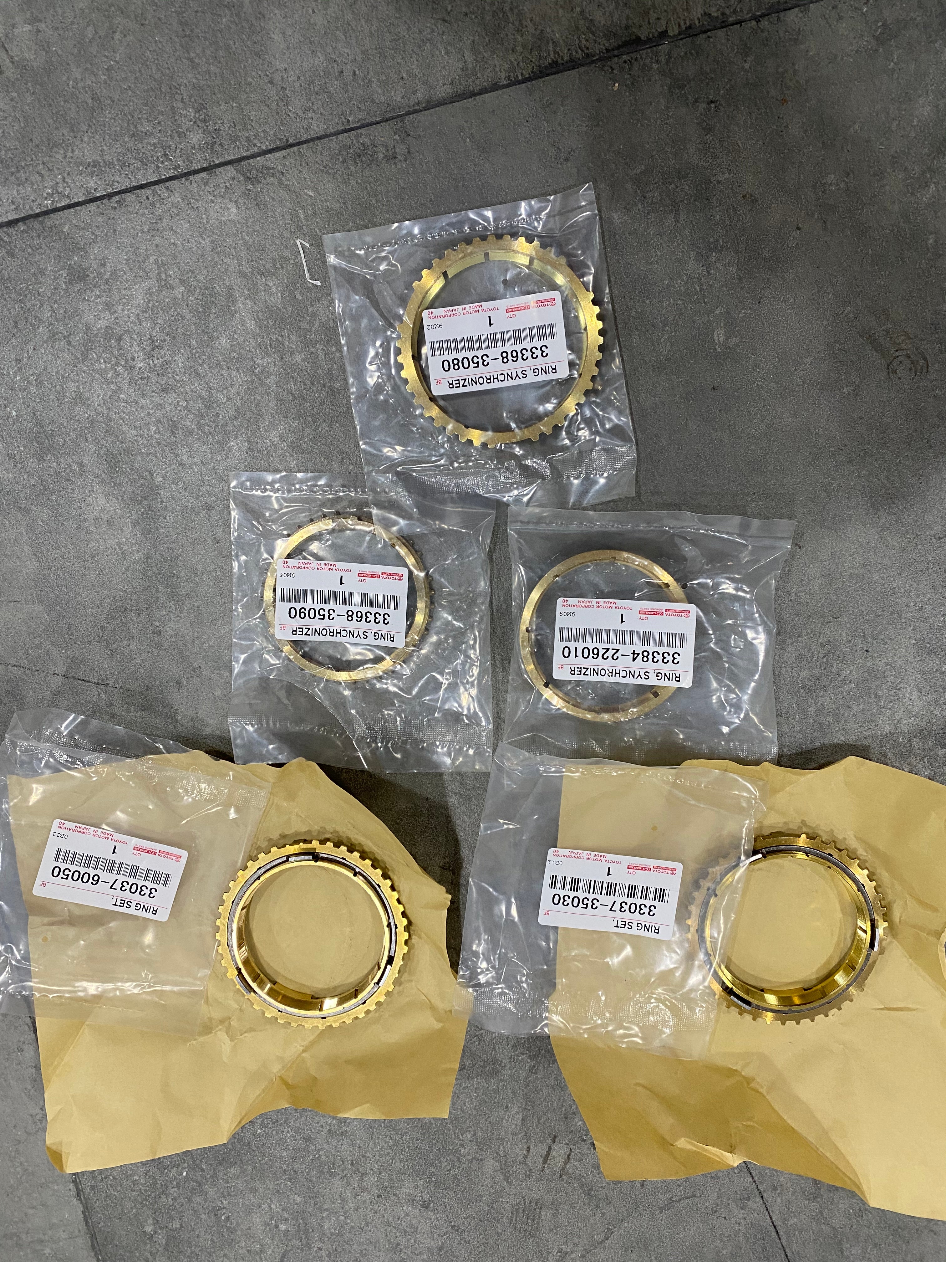 Toyota 33037-60050Ring Set, SYNCHRONIZER 2000-2018