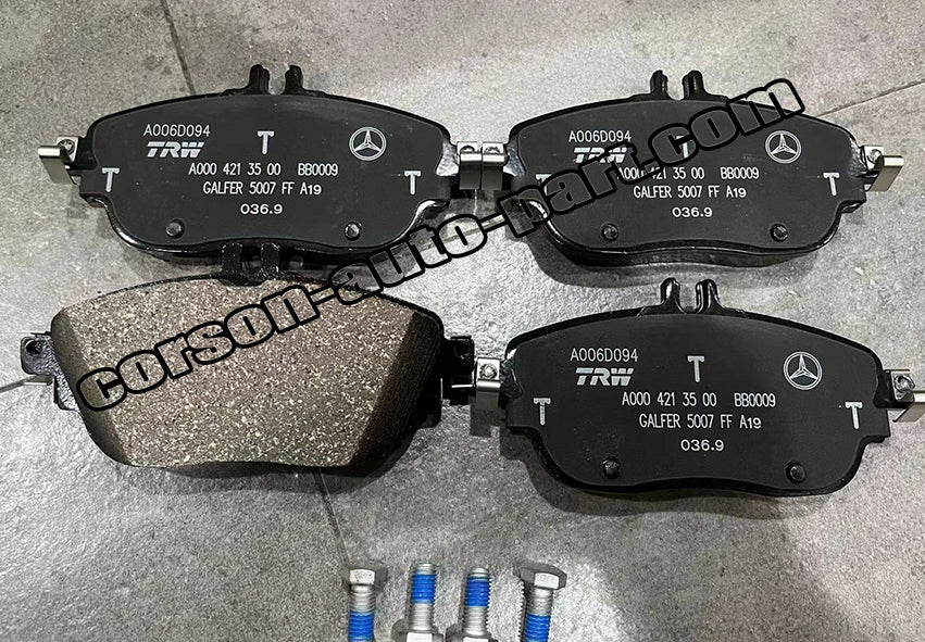 Genuine Mercedes Benz Front Brake Pads A-Class 176 A0004203002