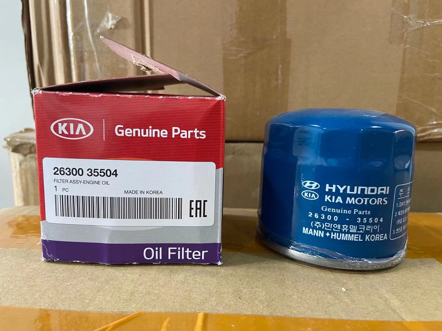 HYUNDAI Genuine 26300-35504 Oil Filter