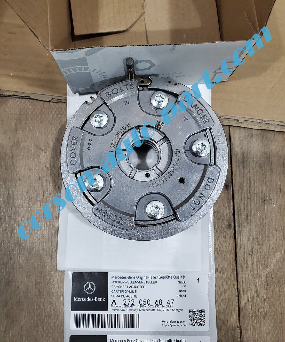 Mercedes exhaust timing sprocket A2720506847 A2720505047