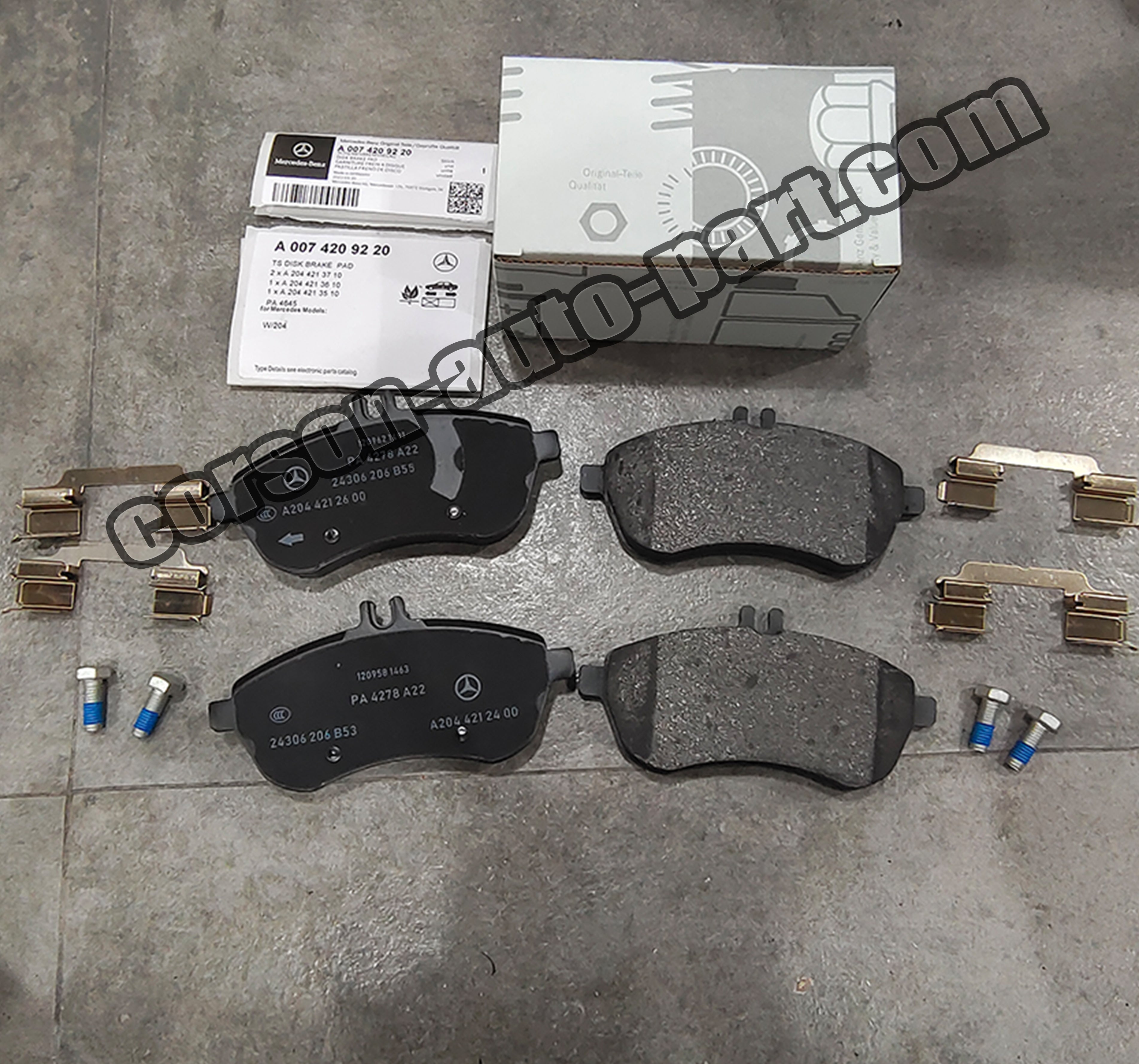 Mercedes-Benz E-Class W212 Front brake pads A0074209220