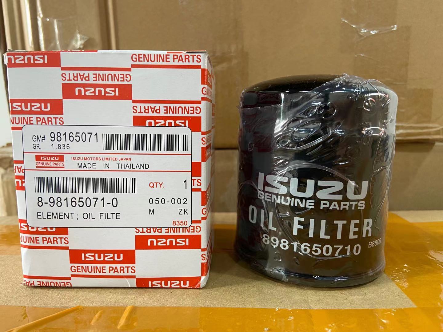 ISUZU 8-98165071-0 GENUINE OIL FILTER