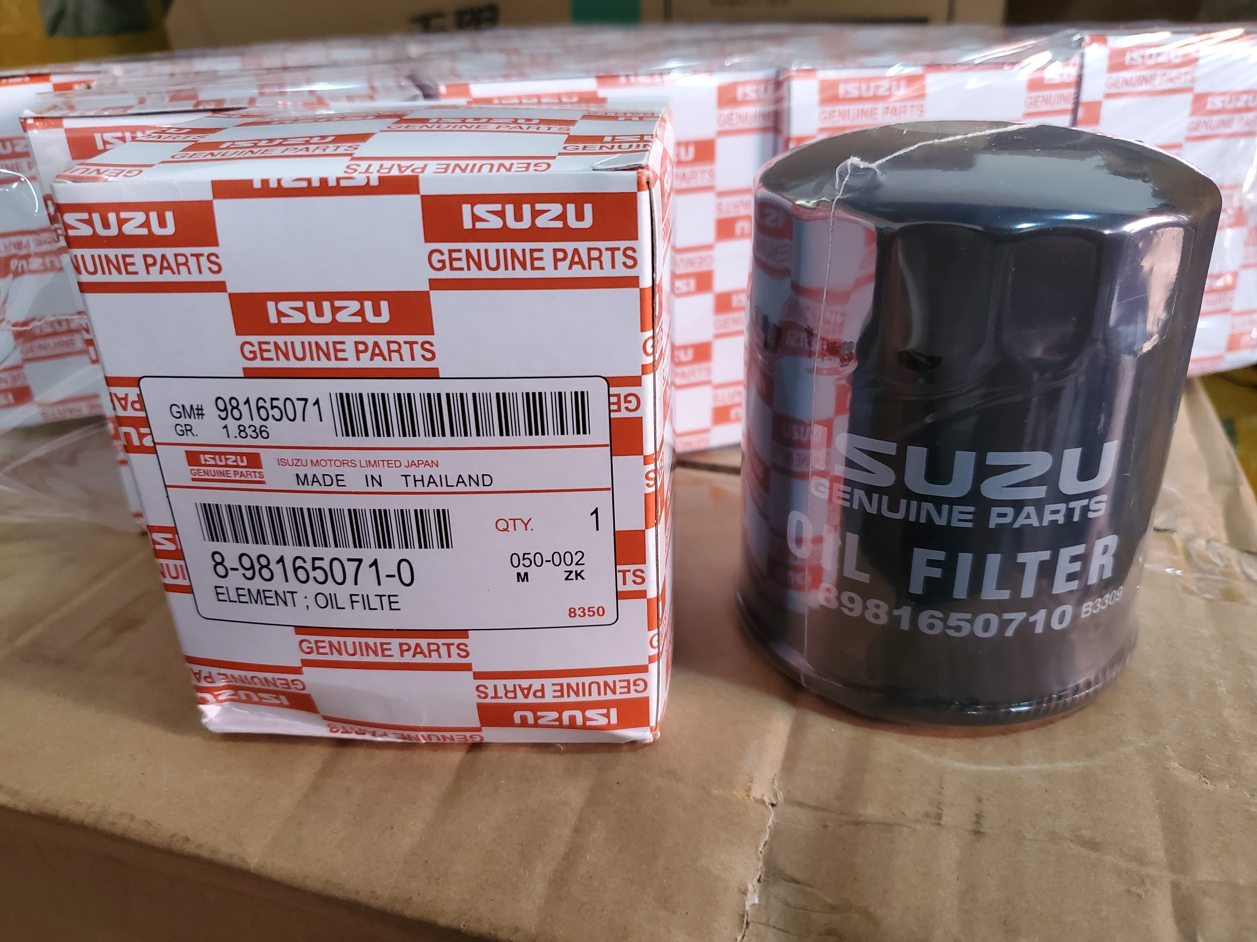 ISUZU 8-98165071-0 GENUINE OIL FILTER