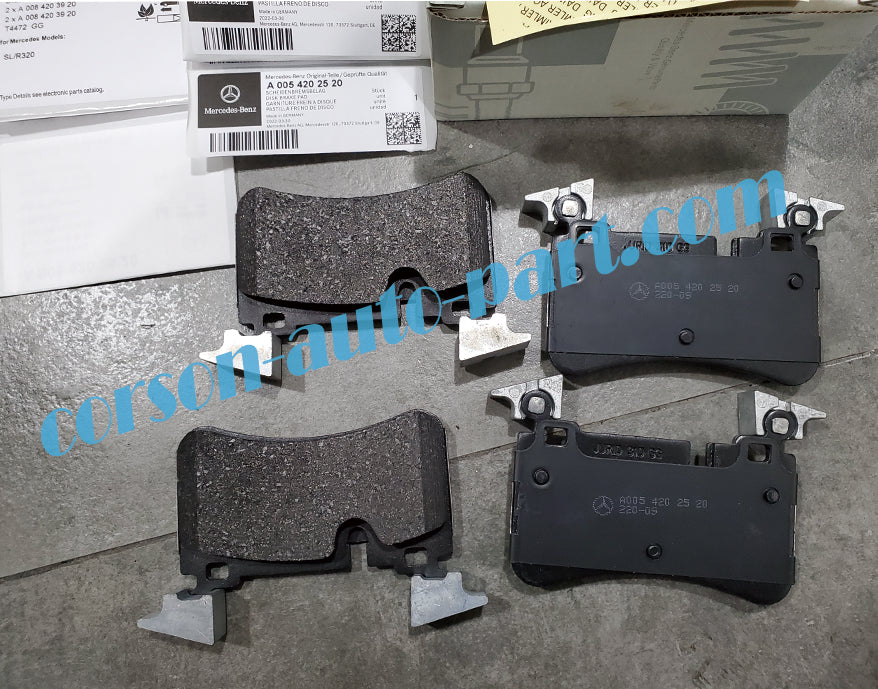 New MERCEDES-BENZ SL R230 REAR BRAKE PAD SET AMG A0054202520