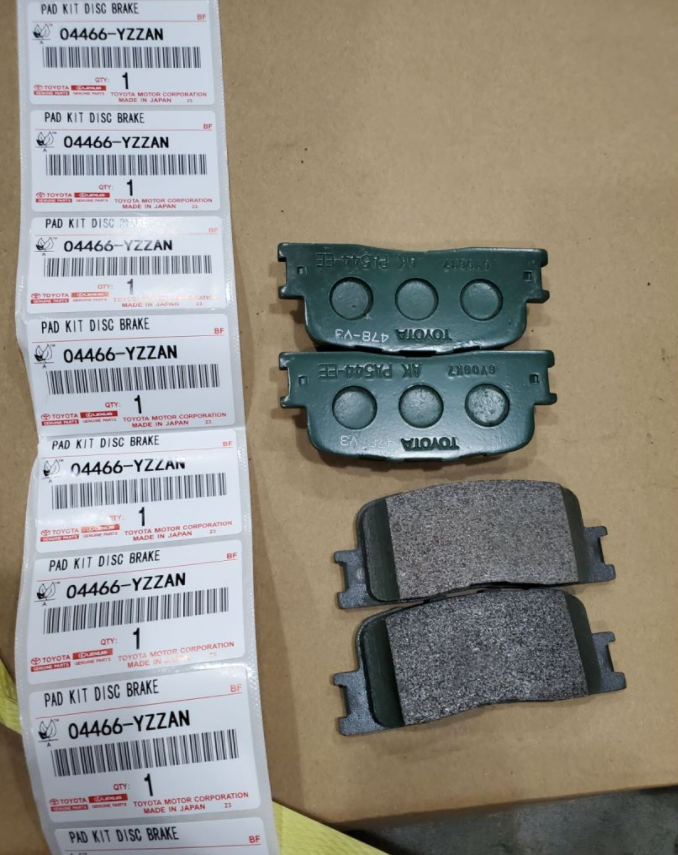 04466-YZZAN Brake Pad Toyota