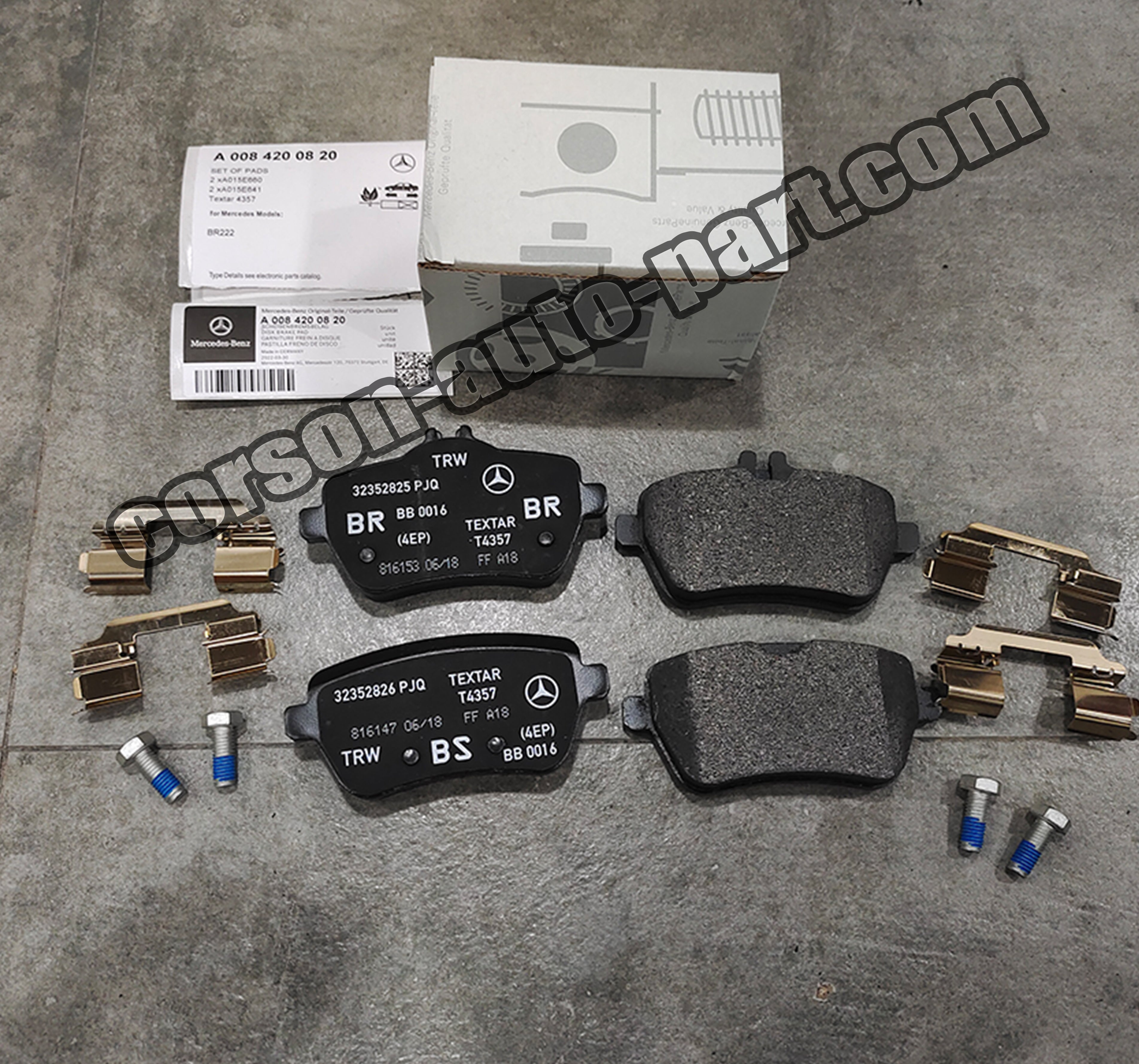 MERCEDES S Class Brake Pads | Mercedes-Benz W222 A0084200820