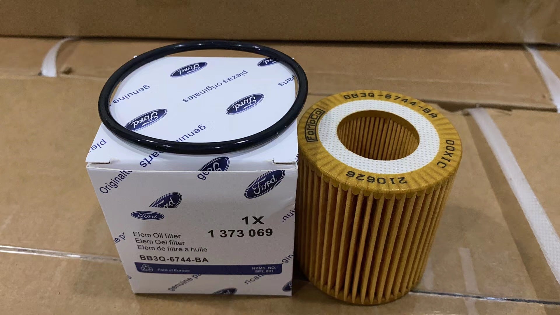 FORD BB3Q 6744 BA GENUINE OIL FILTER (ELEMENT)