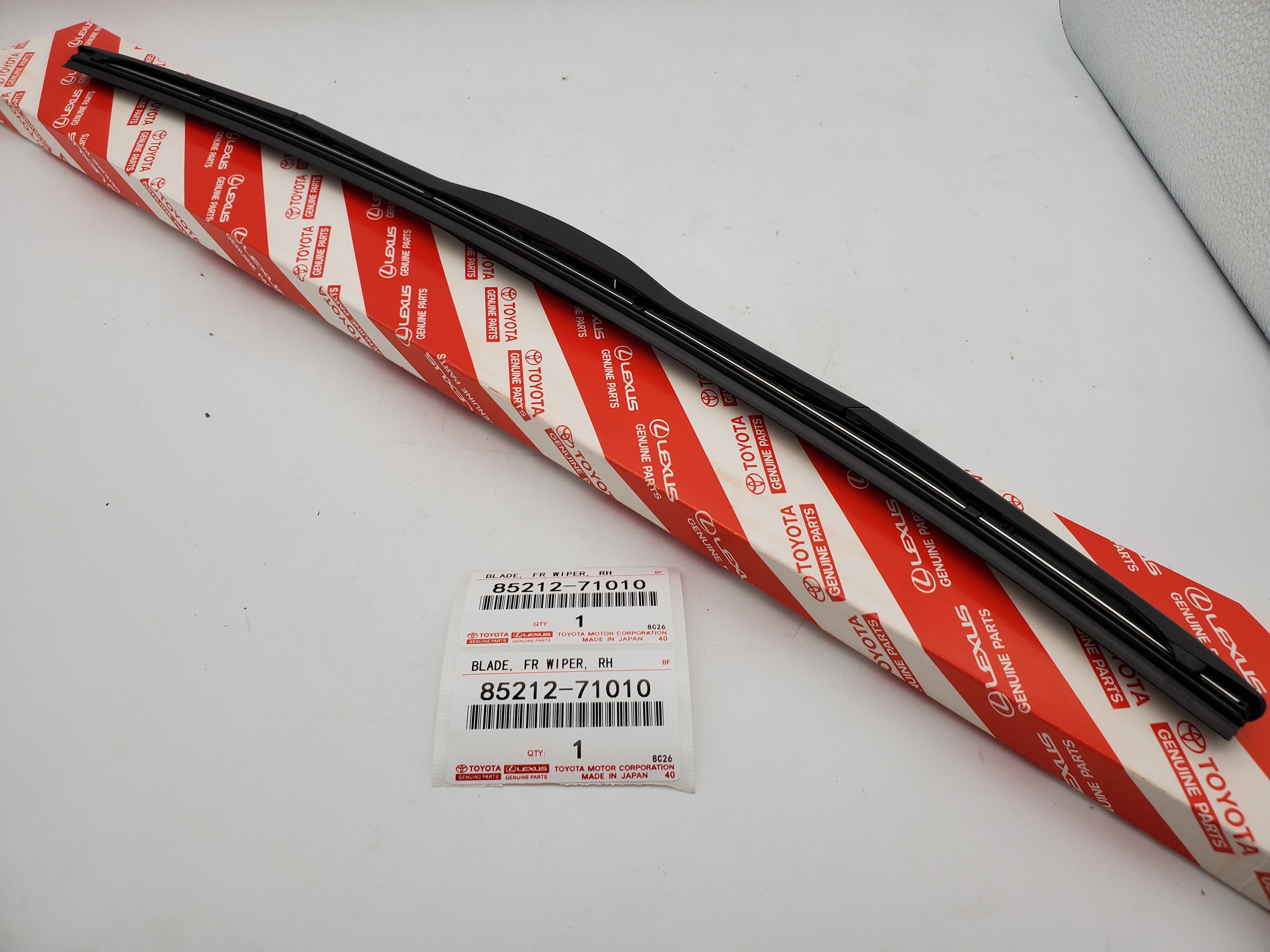 Toyota 85212-71010 (8521271010) BLADE, FR WIPER, RH