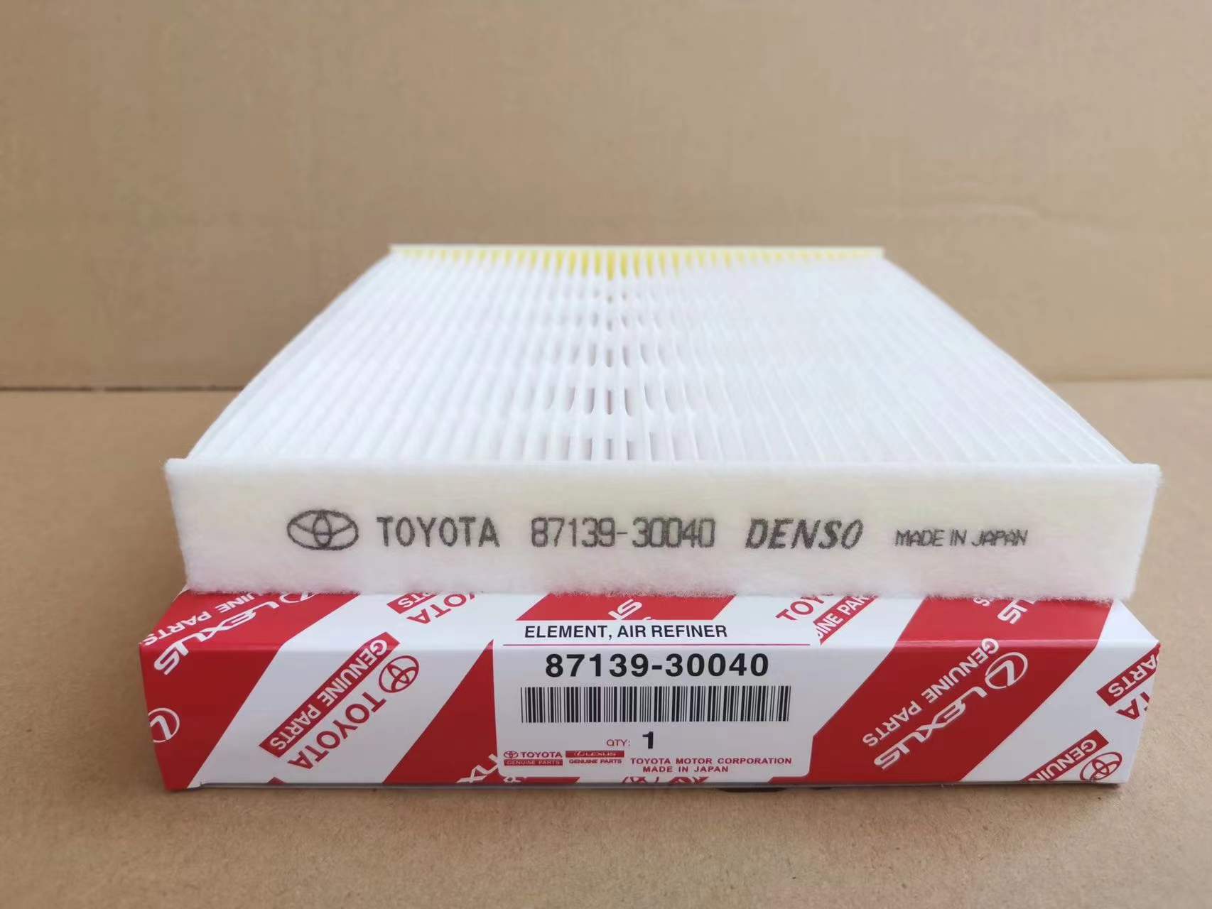 TOYOTA 87139-30040 - Alternative air filters