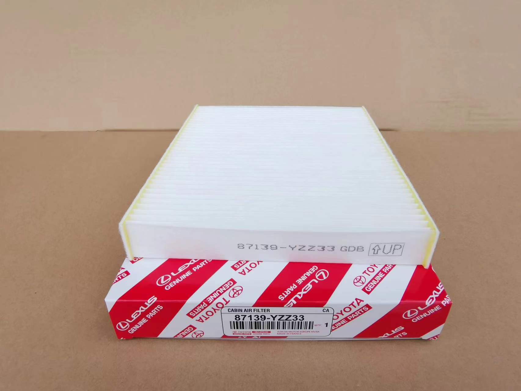 car cabin air filter 87139-YZZ33 for toyota