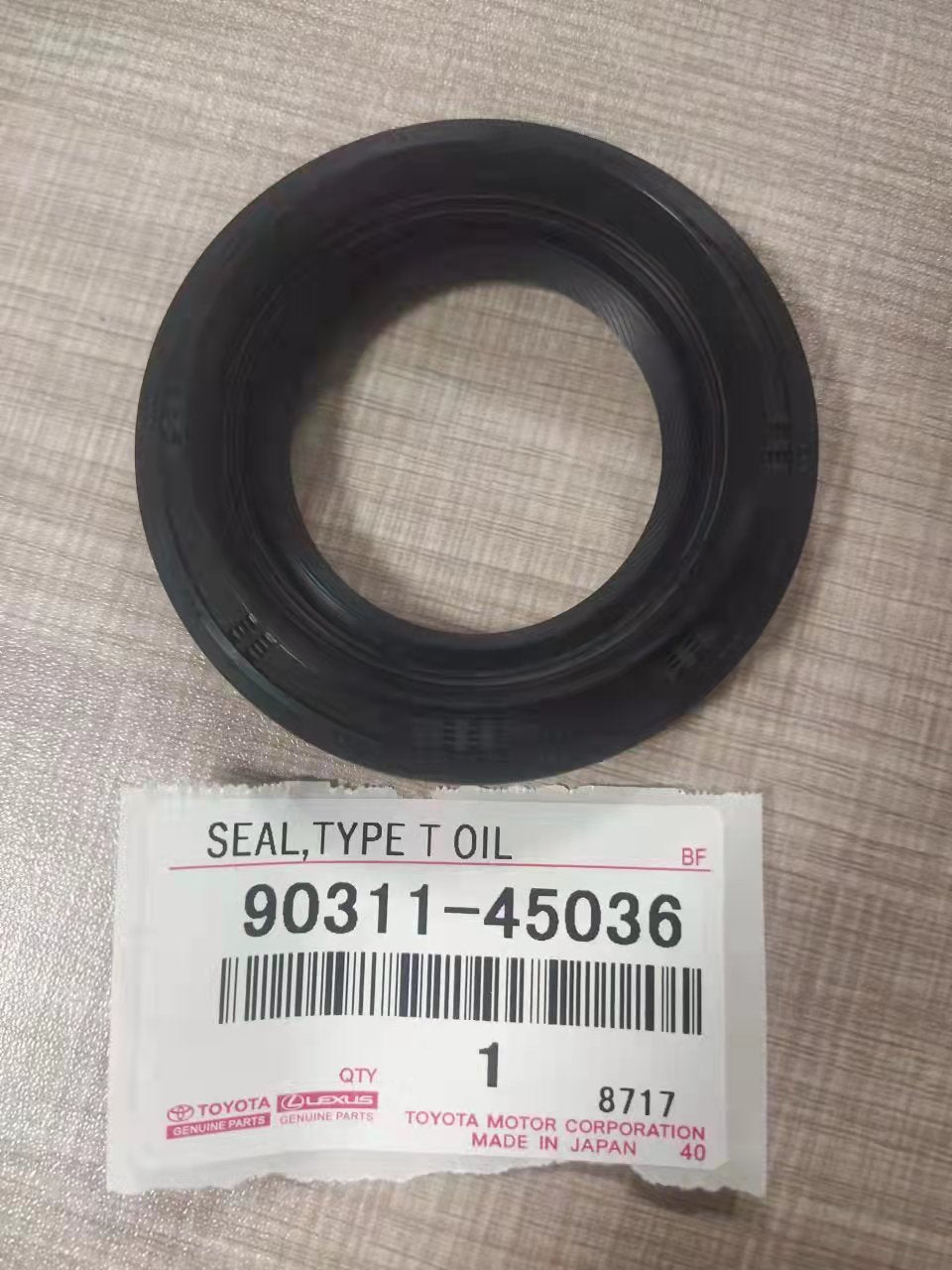 90311-45036 Genuine Toyota Seal, Type T Oil