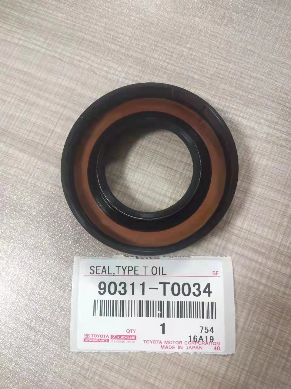 Seal Type T Oil 90311-T0034 | Toyota Parts