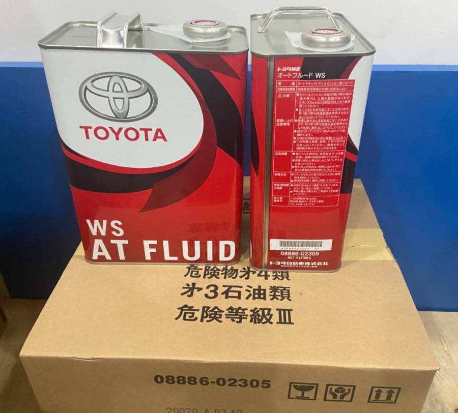 Genuine Toyota Automatic Transmission Fluid-WS WS ATF