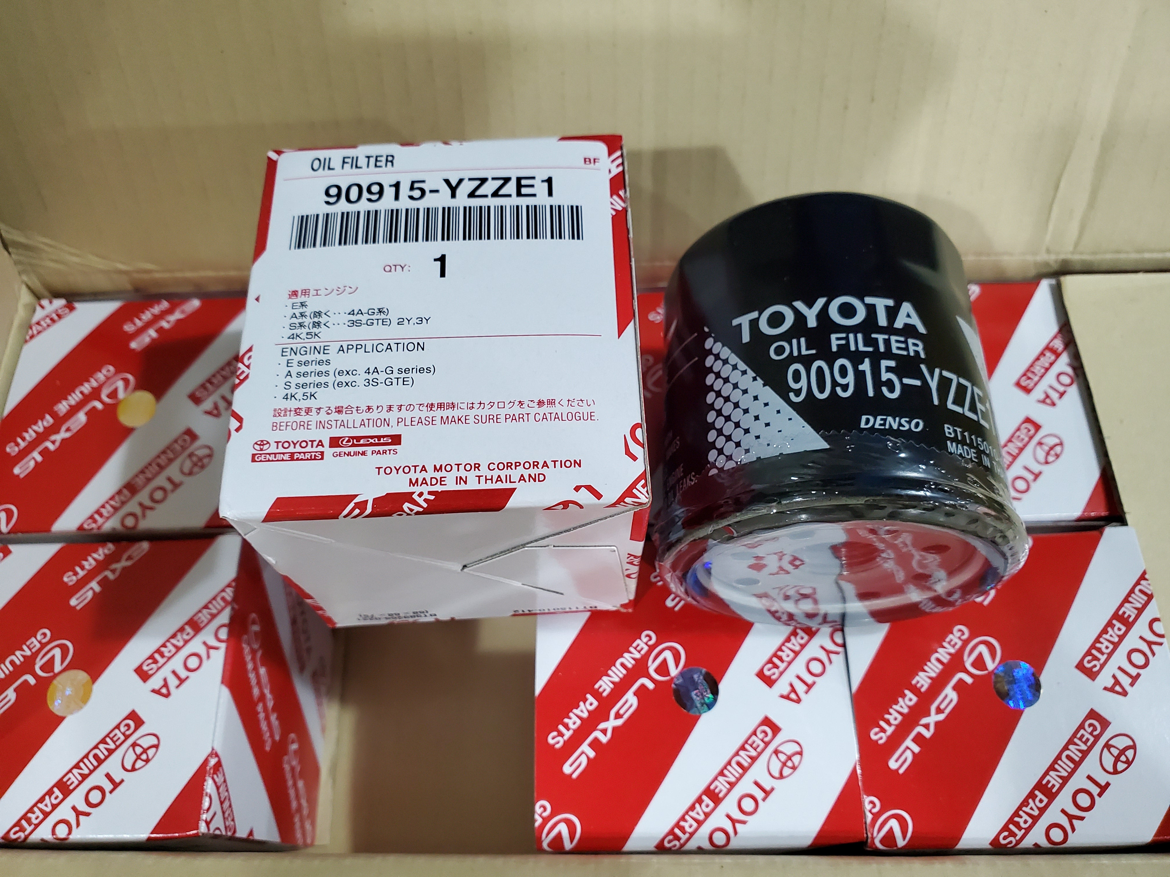 Toyota 90915-YZZF1Filter Sub-Assembly, Oil 1987-2015