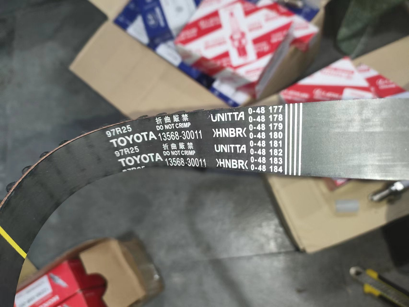 Belt for Toyota 13568-30011 Timing Belt High Quality